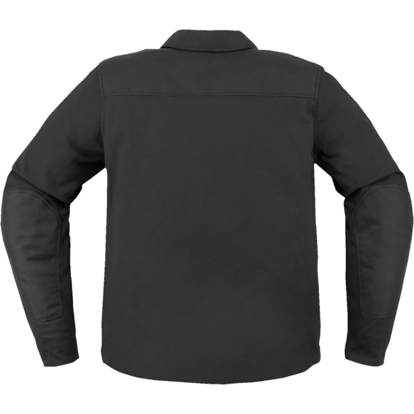 ICON Upstate Canvas CE Jacket Black - Rear View