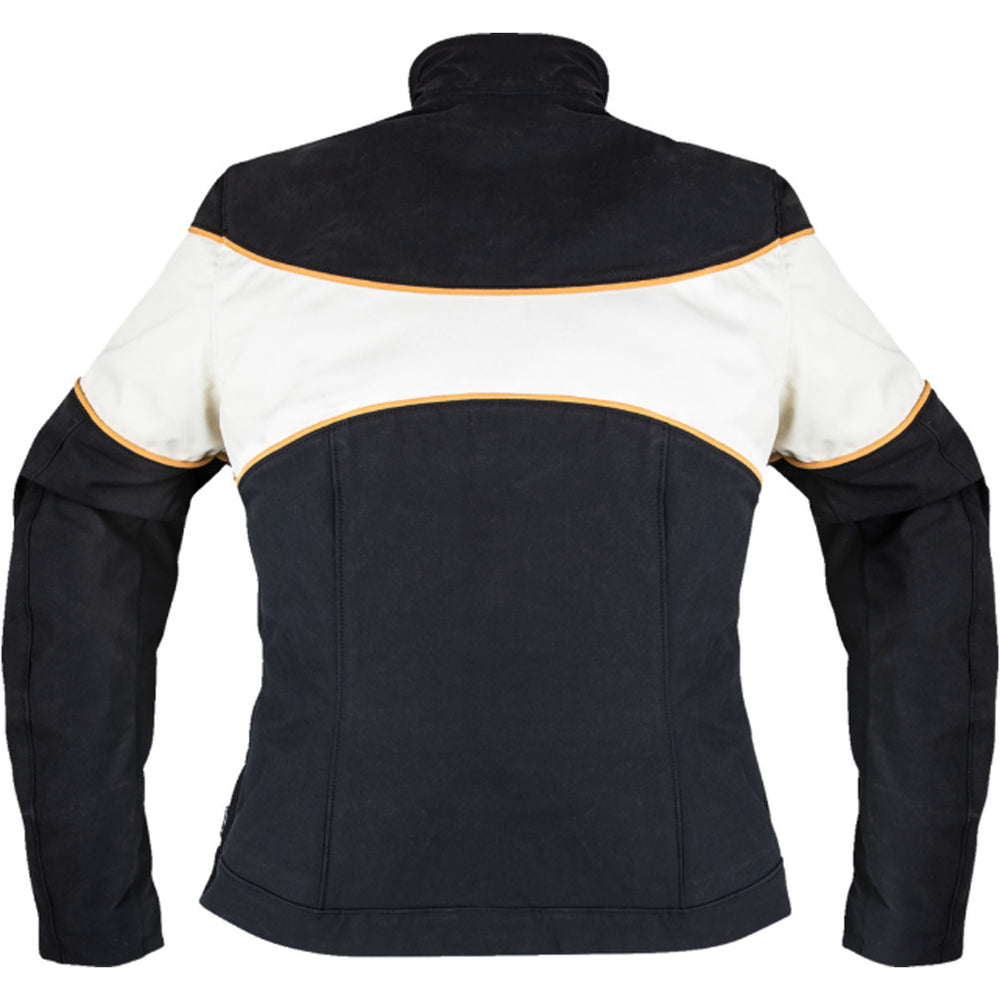 ICON Women's Hella 4 Jacket Black - Rear View