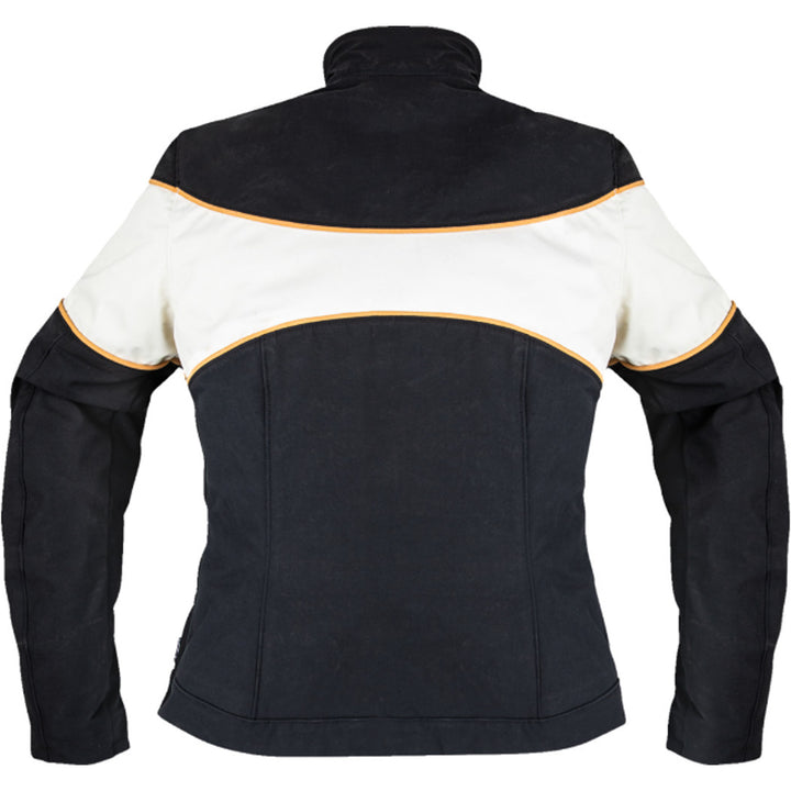 ICON Women's Hella 4 Jacket Black - Rear View