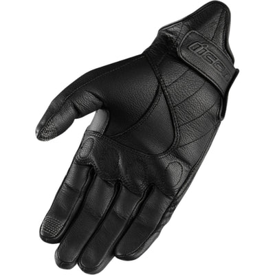 ICON Women's Pursuit Classic Gloves Black - Palm View