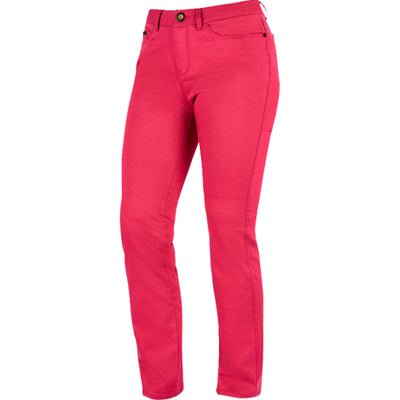 ICON Women's Tuscadero3 CX Jeans Pink - Front View