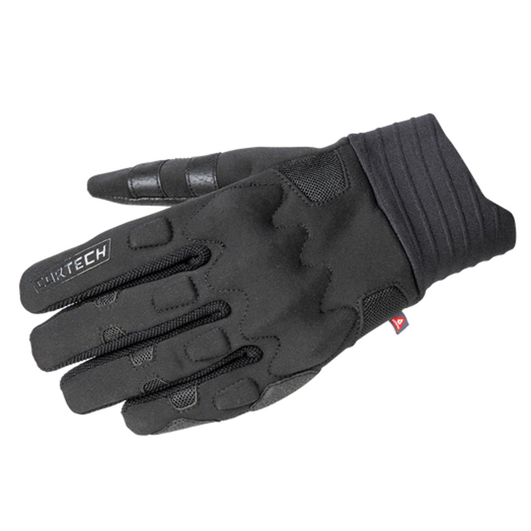 Cortech Insu-Lite Gloves Black - Back of Hand View