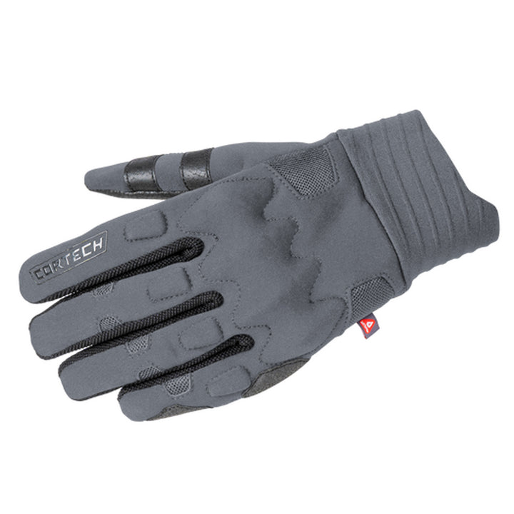 Cortech Insu-Lite Gloves Gray/Black - Back of Hand View