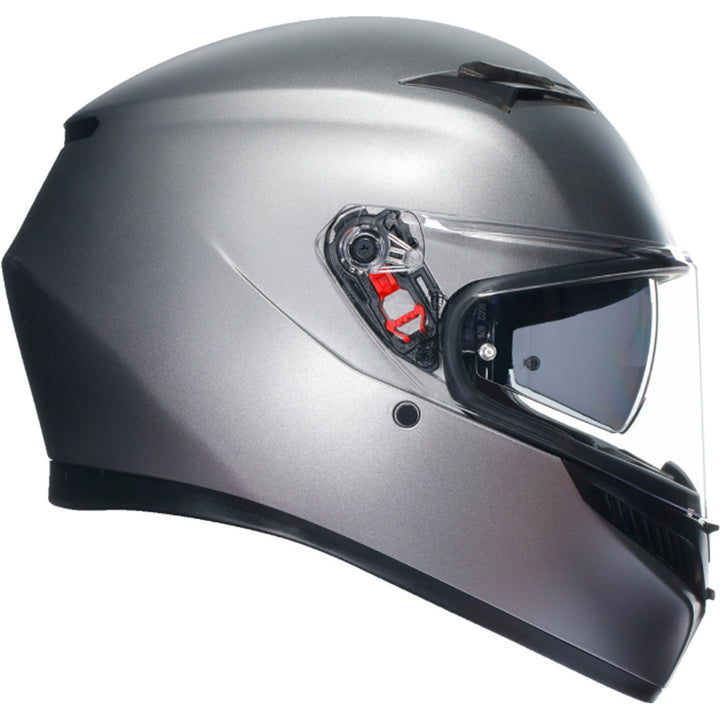 AGV K3 Solid Hemet Matte Rodio Gray - Right Side View