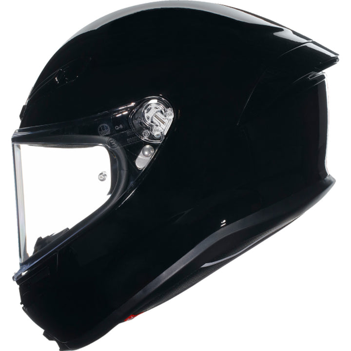 AGV K6 S Solid Helmet Black - Left Side View