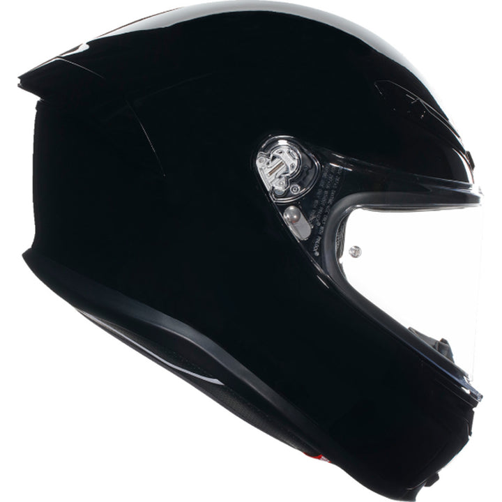 AGV K6 S Solid Helmet Black - Right Side View