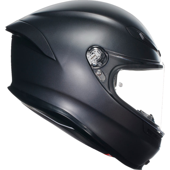 AGV K6 S Solid Helmet Matte Black - Right Side View