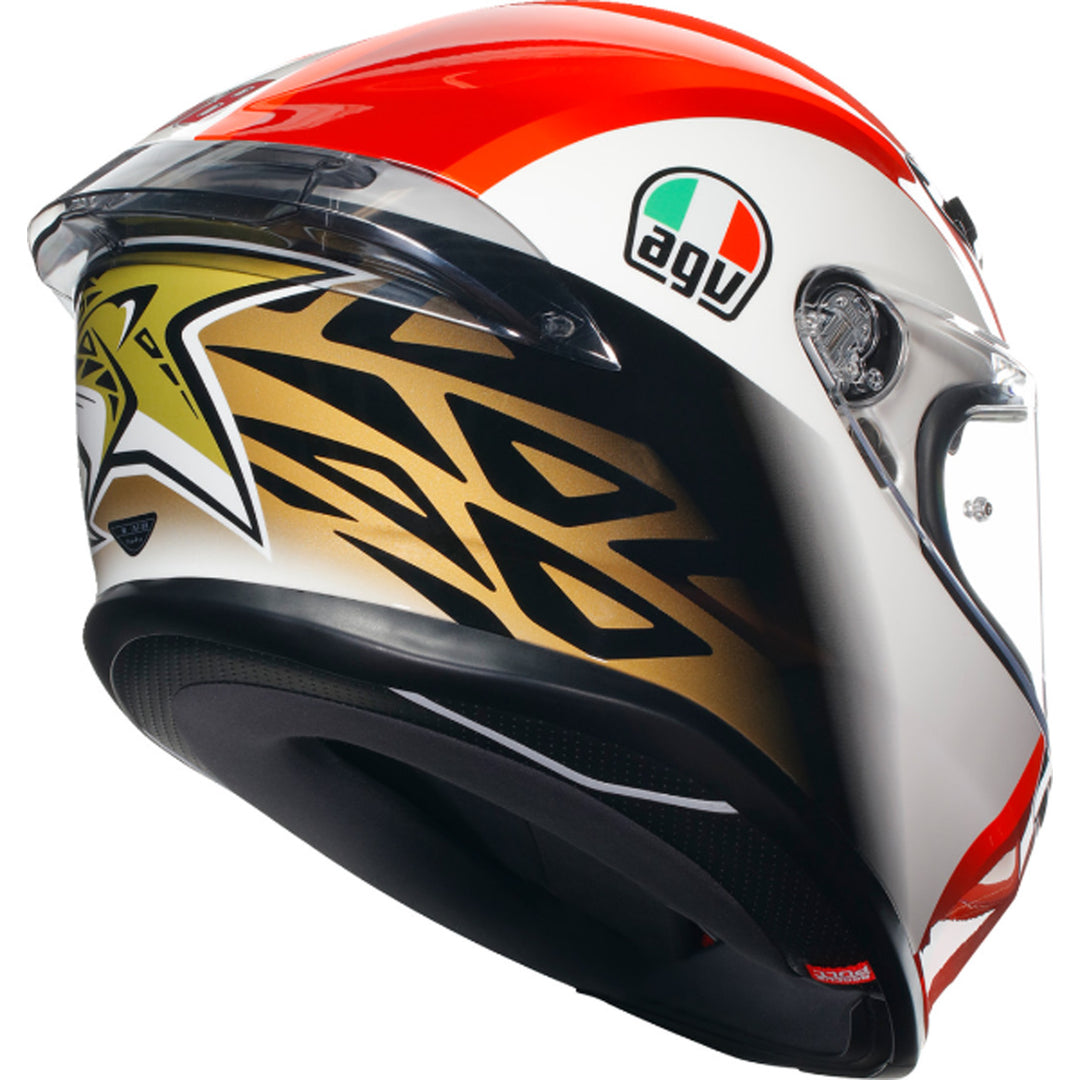 AGV K6 S Sic58 Helmet - Rear Right Side View