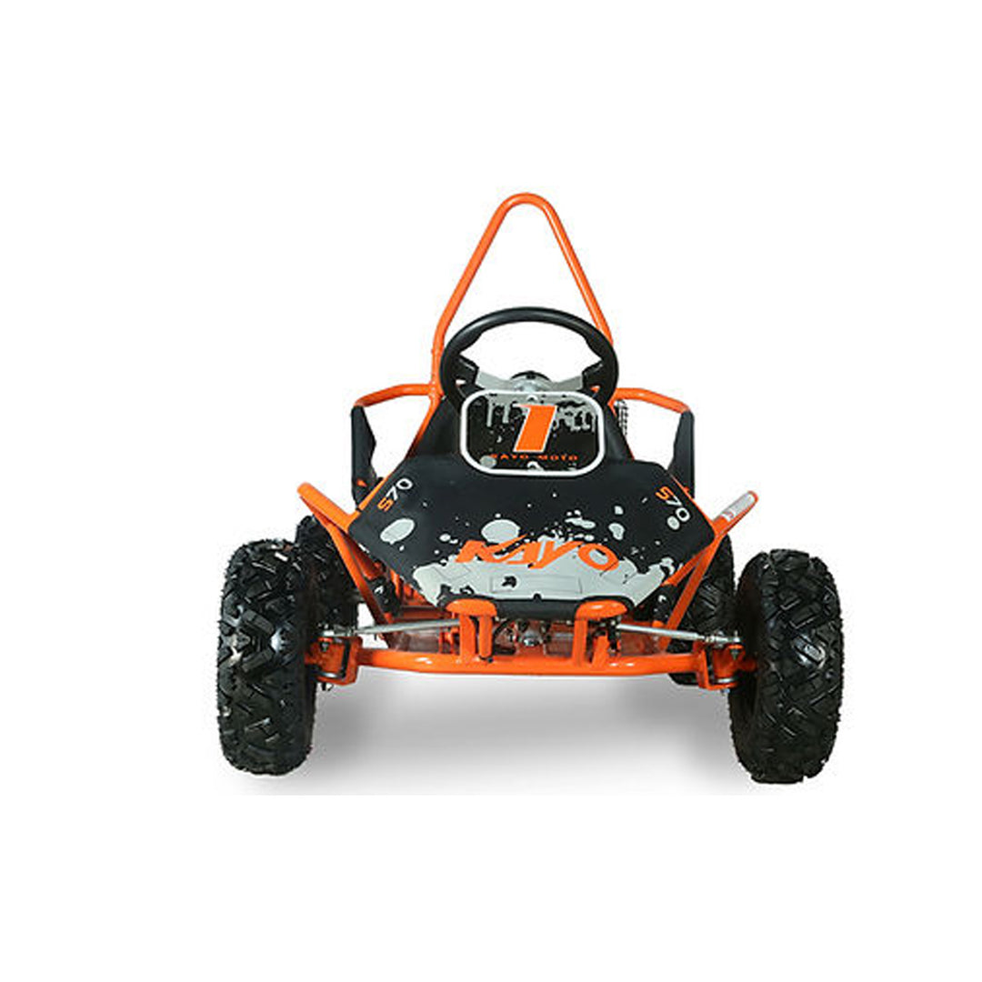 Kayo S70 Go Kart - Front View