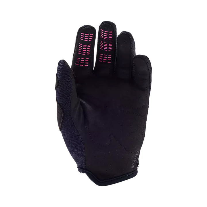 Fox Racing Kids Dirtpaw Gloves Black/Pink - Palm View