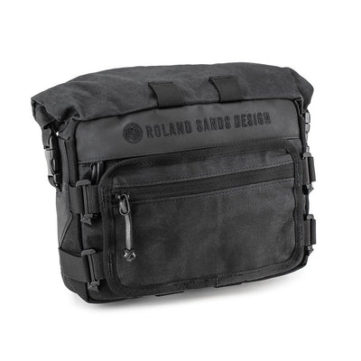 Kriega Roam Handlebar Bag Black - Front View