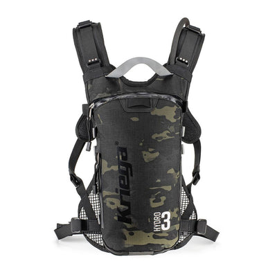 Kriega Hydro-3 Hydration Pack Multicam Black - Front View