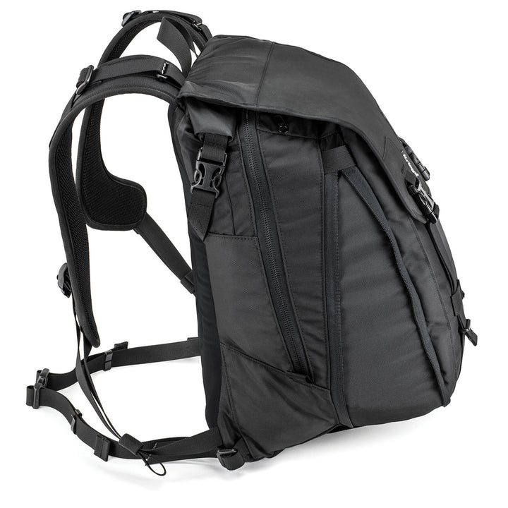 Kriega MAX28 Expandable Backpack - Right Side View with Front Section Expanded