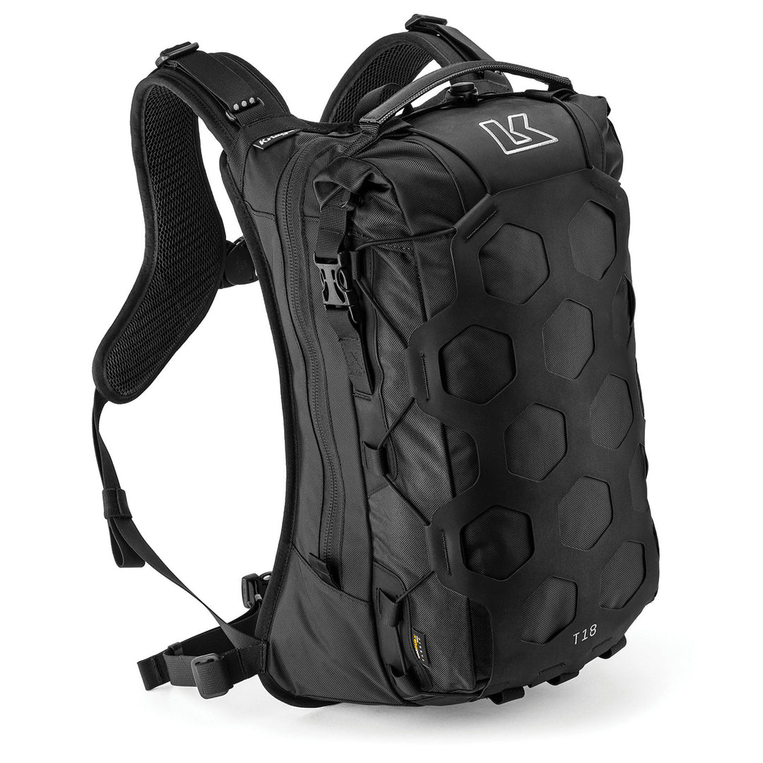 Kriega Trail 18 Adventure Backpack Black - Front View