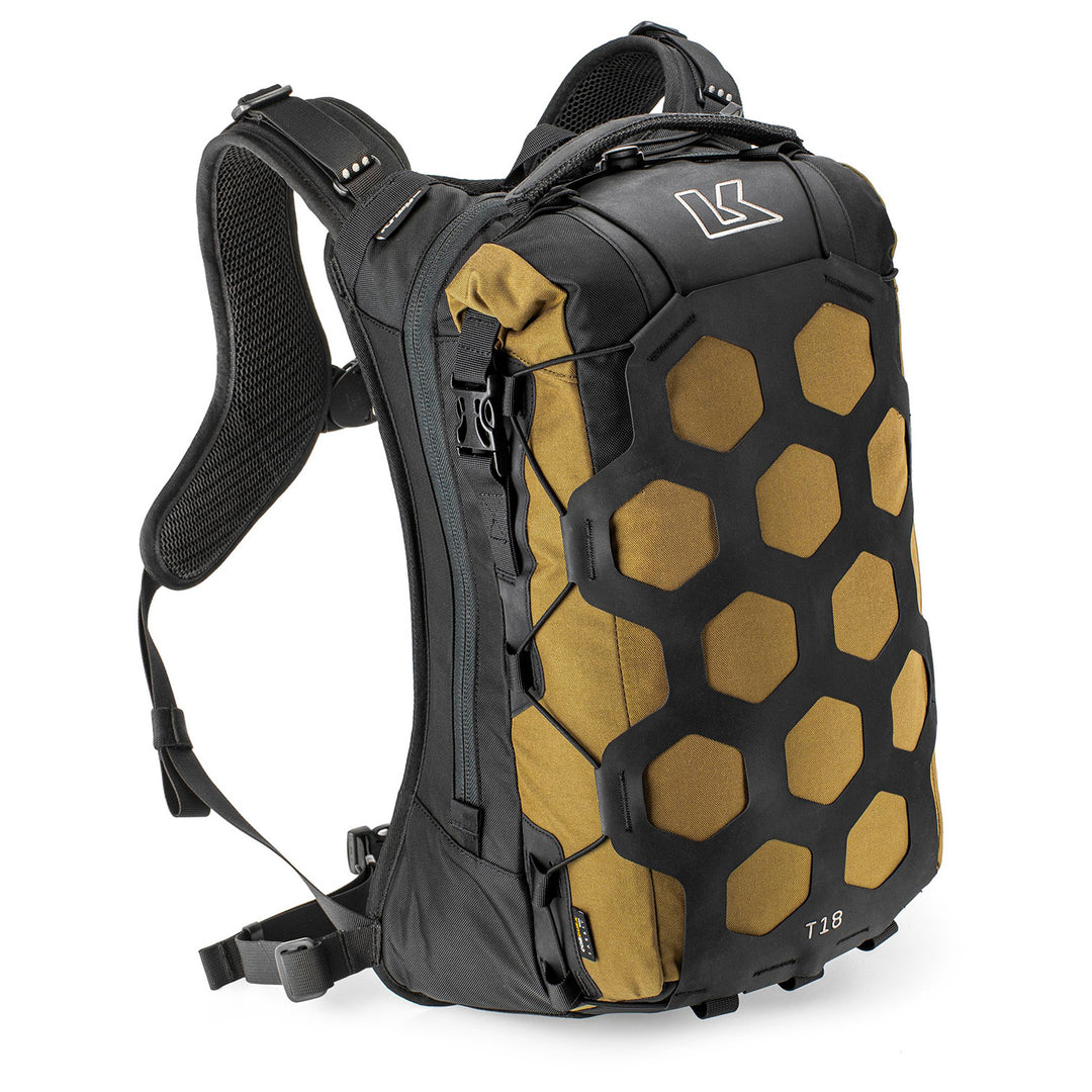 Kriega Trail 18 Adventure Backpack Coyote - Front View
