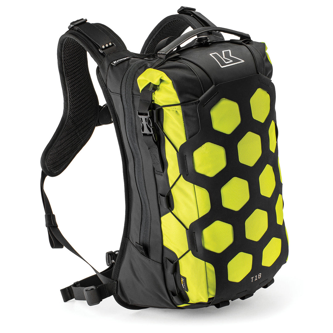 Kriega Trail 18 Adventure Backpack Lime - Front View