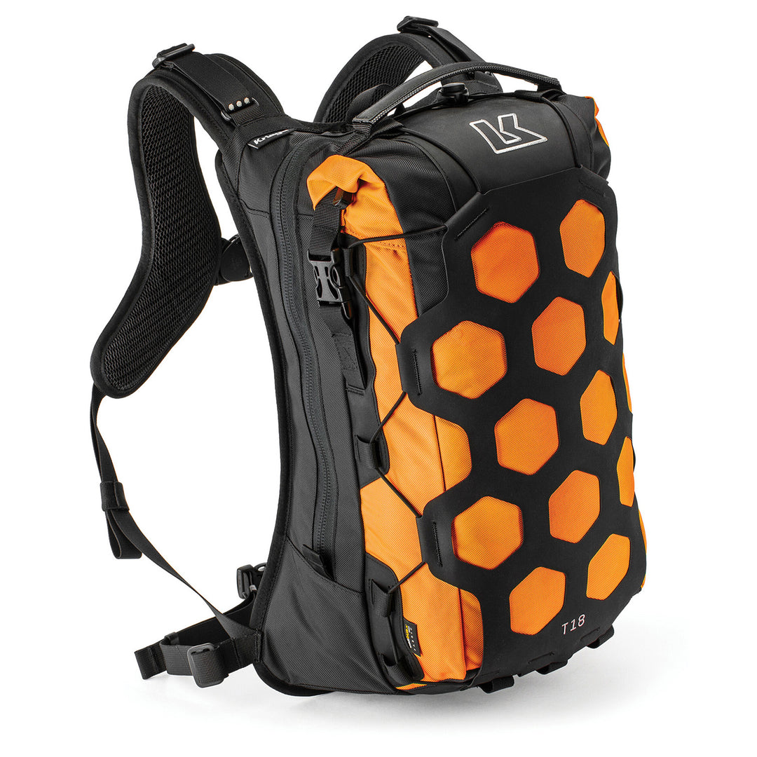Kriega Trail 18 Adventure Backpack Orange - Front View