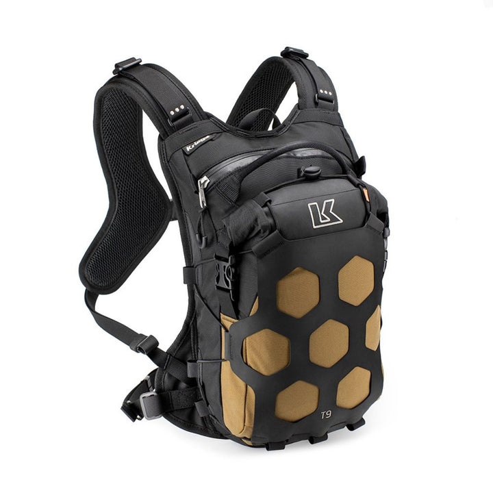 Kriega Trail 9 Adventure Backpack Coyote - Front View