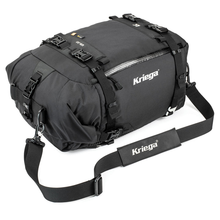 Kriega US-30 Drypack - Angled Side View with Shoulder Strap