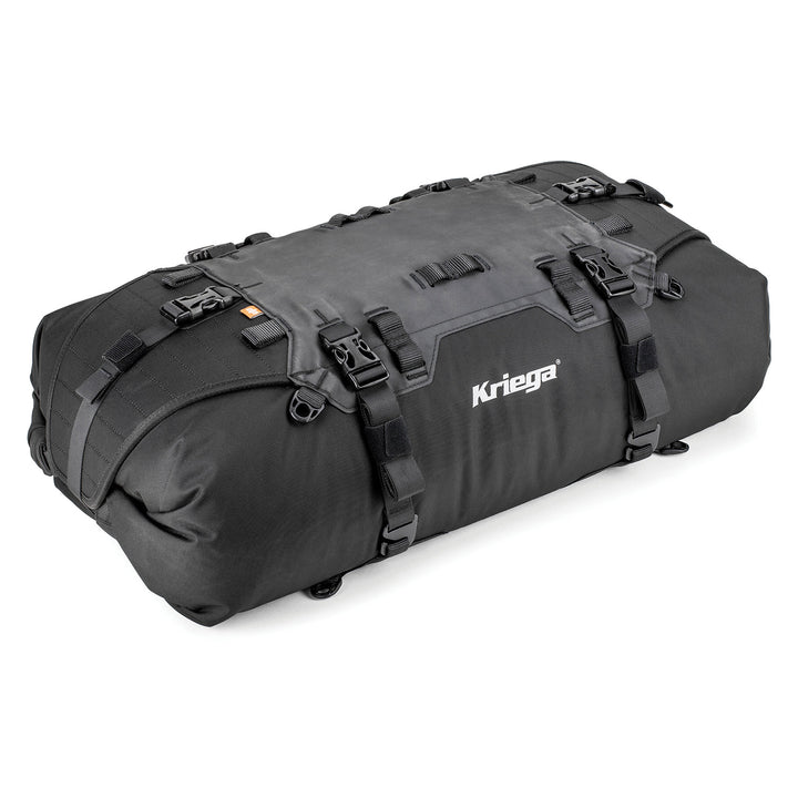 Kriega US-40 Rackpack - Angled Side View of Elongated Pack