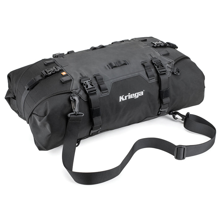 Kriega US-40 Rackpack - Angled Side View with Shoulder Strap