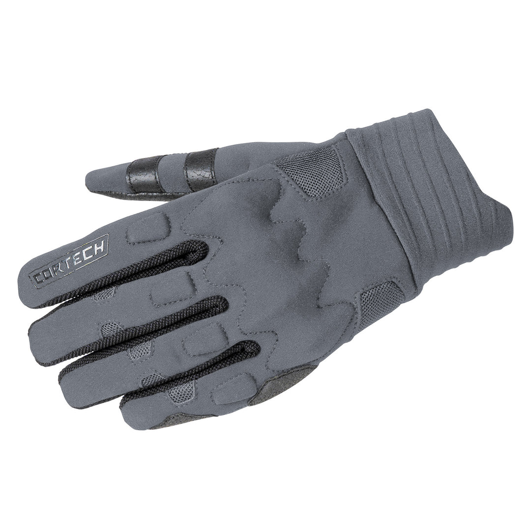 Cortech Lite Gloves Grey/Black - Back of Hand View