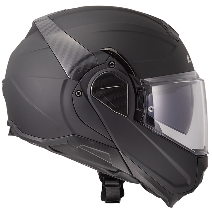 LS2 Helmets Advant II Solid Helmet Matte Black - Right Side View