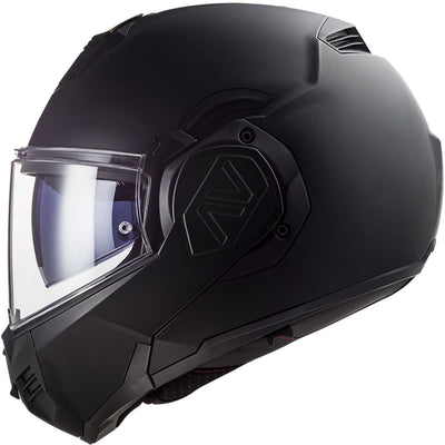 LS2 Helmets Advant Solid Helmet Matte Noir - Left Side View