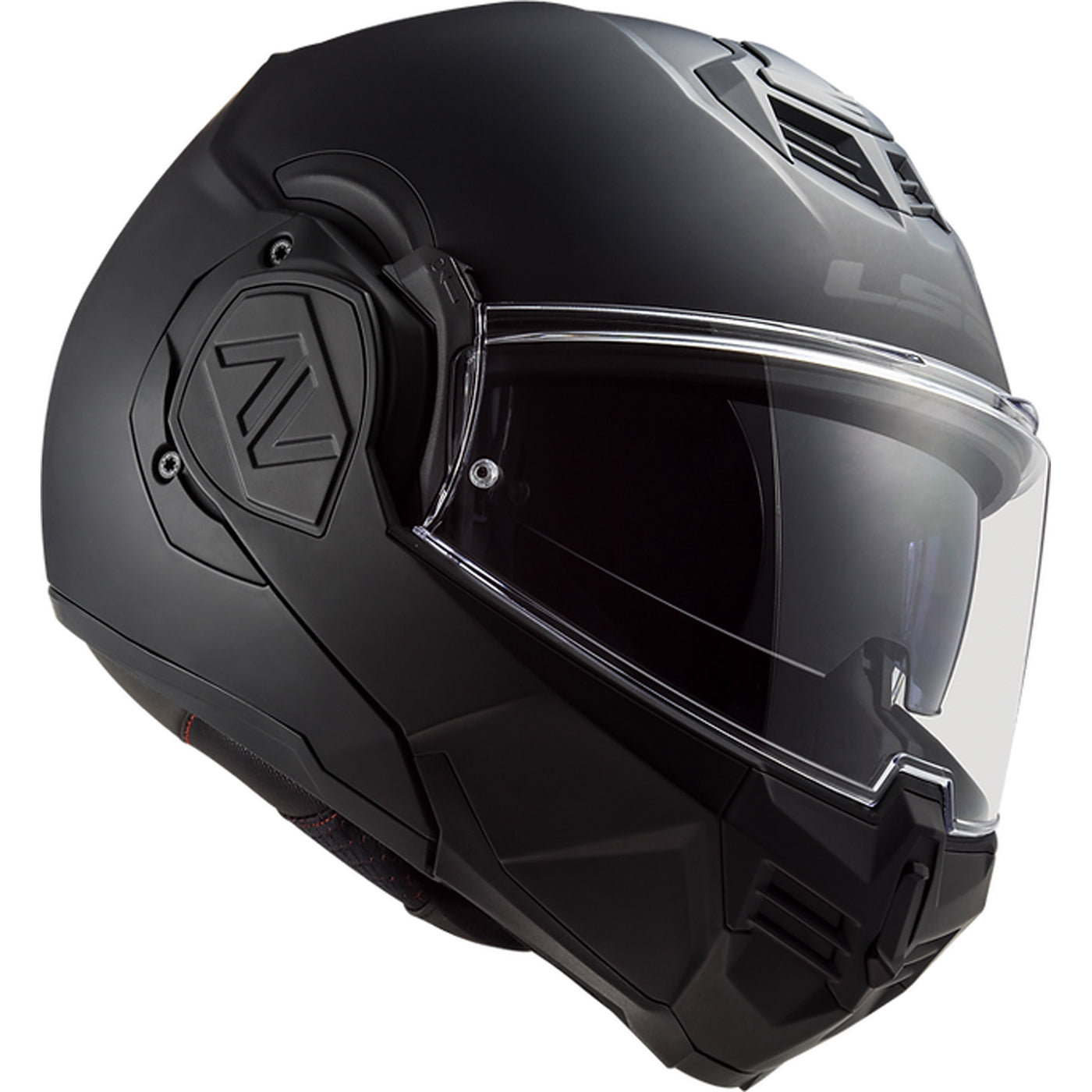 LS2 Helmets Advant Solid Helmet Matte Noir - Front Right Side View