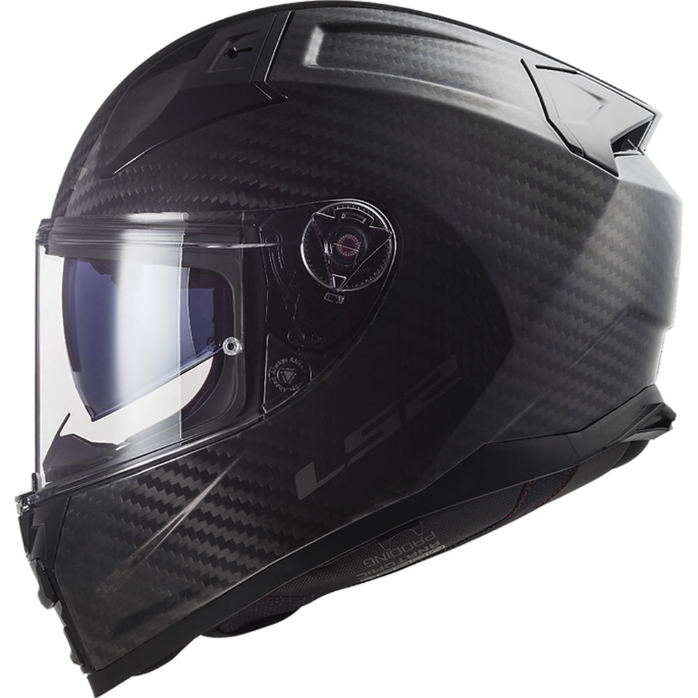 LS2 Helmets Citation II Carbon Helmet Gloss Carbon - Side View