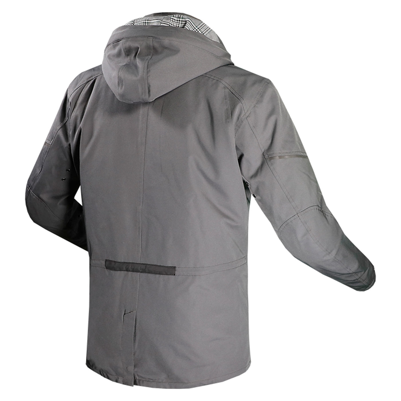 LS2 Helmets Rambla EVO Men's Urban Jacket Dark Titanium - Rear View