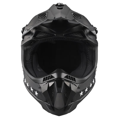 LS2 Helmets Subverter EVO 76 Helmet Matte Black/White/Gray - Front View