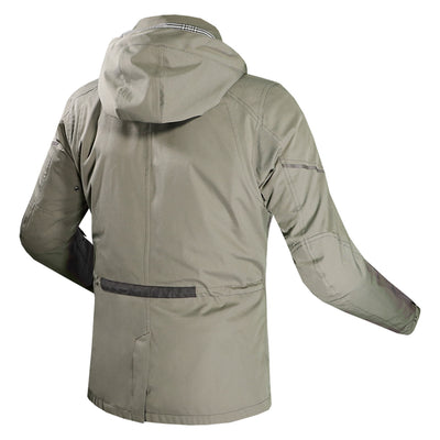 LS2 Helmets Rambla EVO Women's Urban Jacket Khaki - Rear View