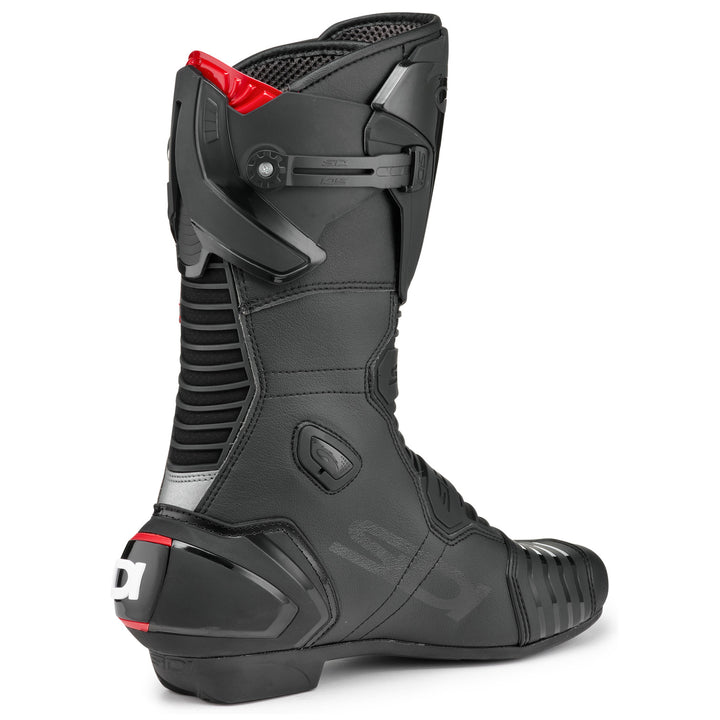 Sidi Mag-1 Boots Black/White - Rear Side View