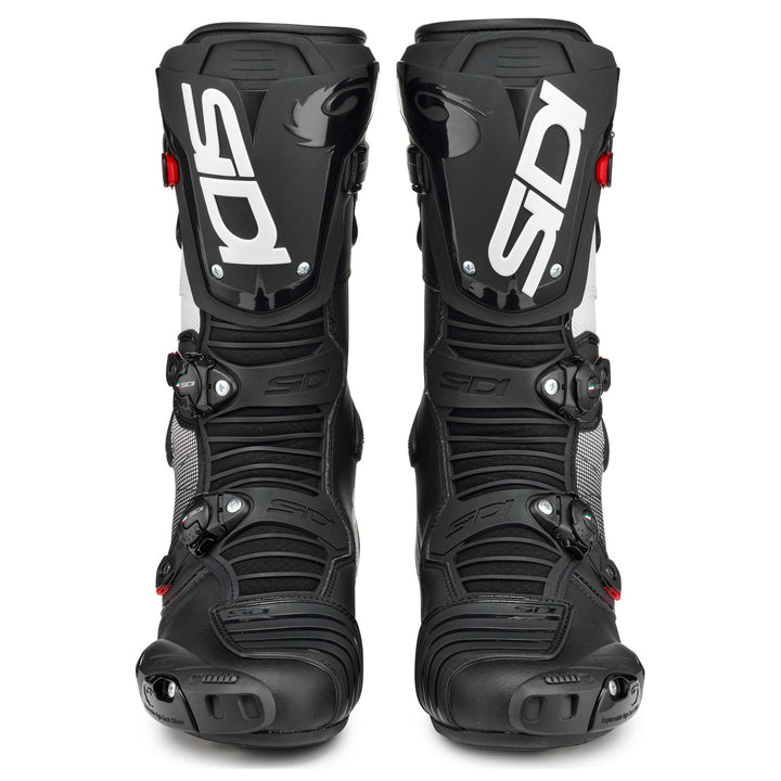 Sidi Mag-1 Boots Black/White - Front View of Pair