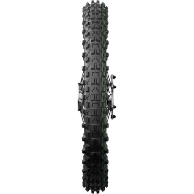 Michelin Enduro Medium 2 Tire Front - Straight-On View of Treads