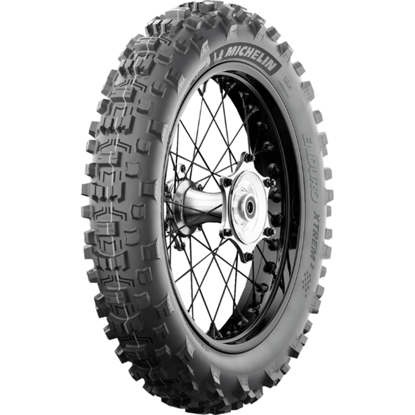 Michelin Enduro Xtrem 2 Tire Rear - Angled Side View