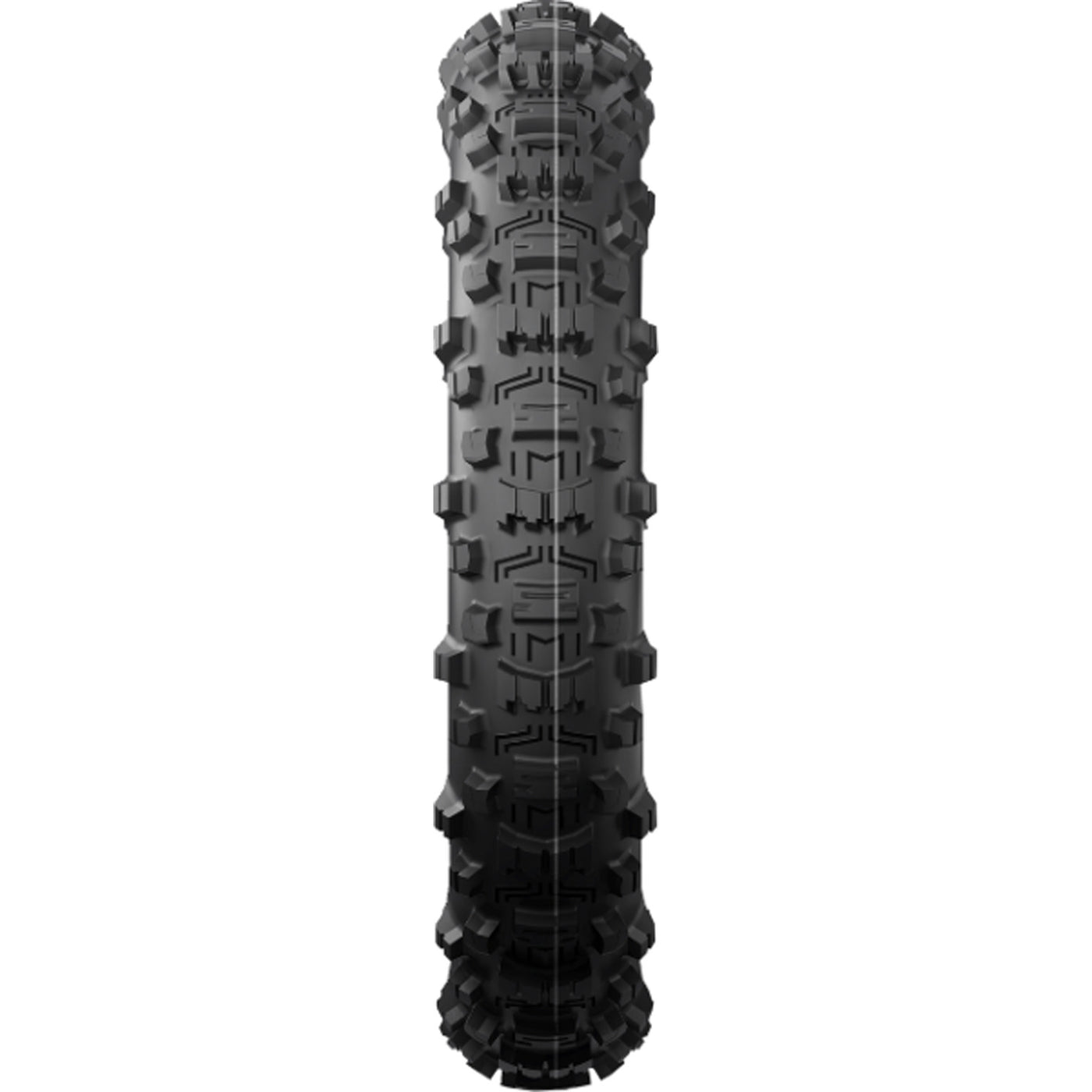 Michelin Enduro Xtrem 2 Tire Rear - Straight-On View of Treads