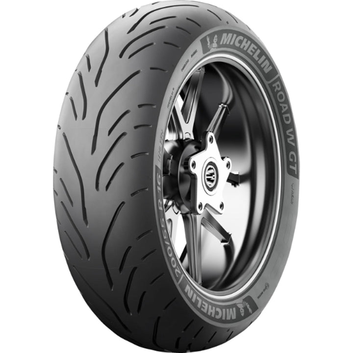 Michelin Road W GT Tire Rear - Angled Side View