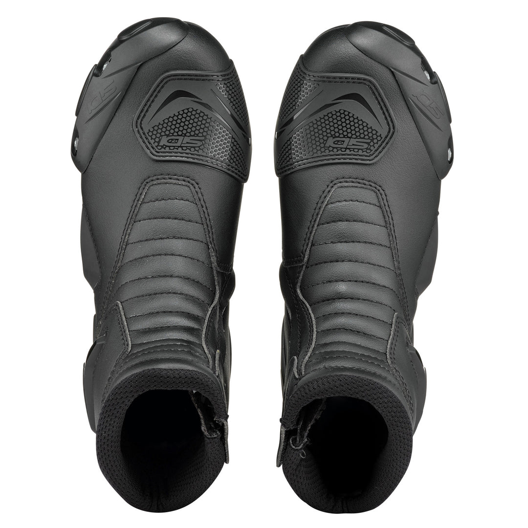 Sidi Mid Performer Boots Black/Black - Top Down View of Pair