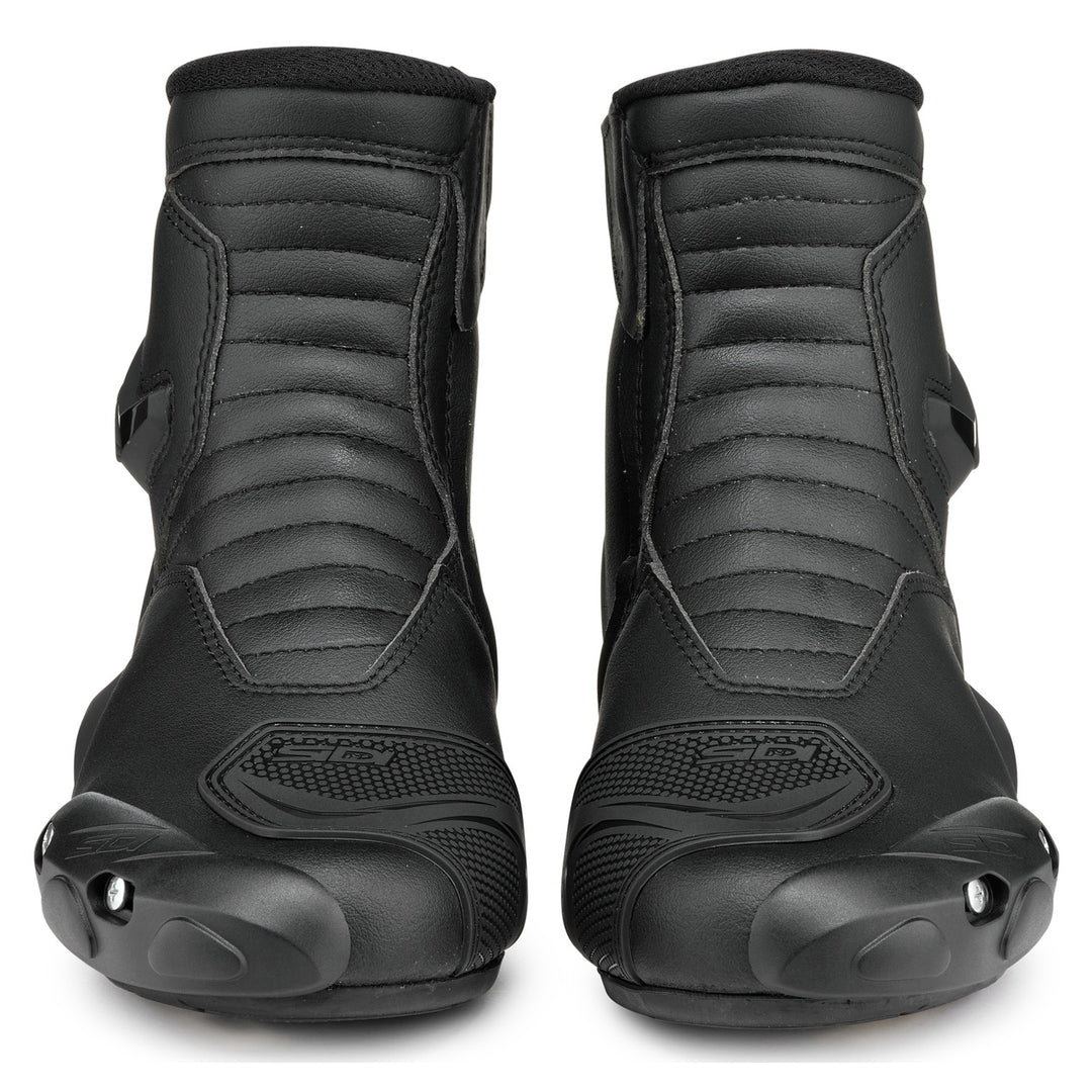 Sidi Mid Performer Boots Black/Black - Front View of Pair