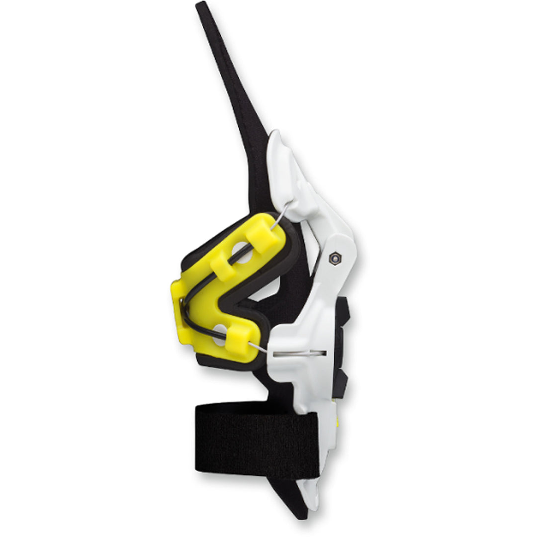 Mobius X8 Wrist Brace White/Acid Yellow - Side View
