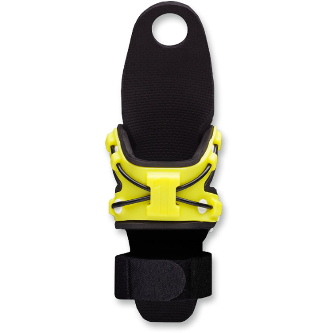 Mobius X8 Wrist Brace White/Acid Yellow - Rear View