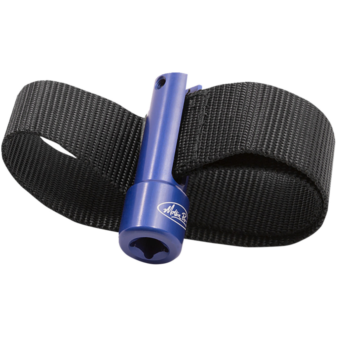 Motion Pro Universal Oil Filter Strap Wrench V2 - Angled Front View