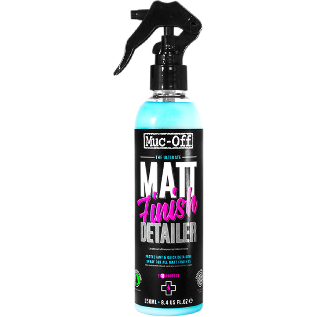 Muc-Off Matt Finish Detailer - 250ml - Front View of Bottle