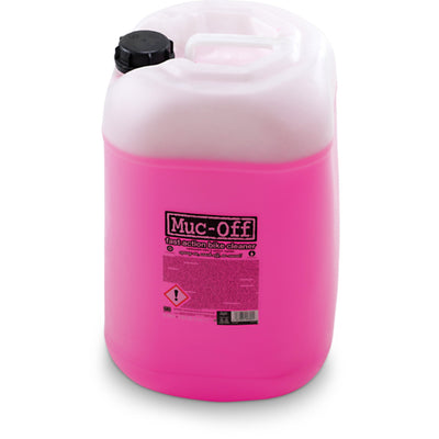 Muc-Off Nano Tech Motorcycle Cleaner 25L - Front View of 25 Liter Bottle