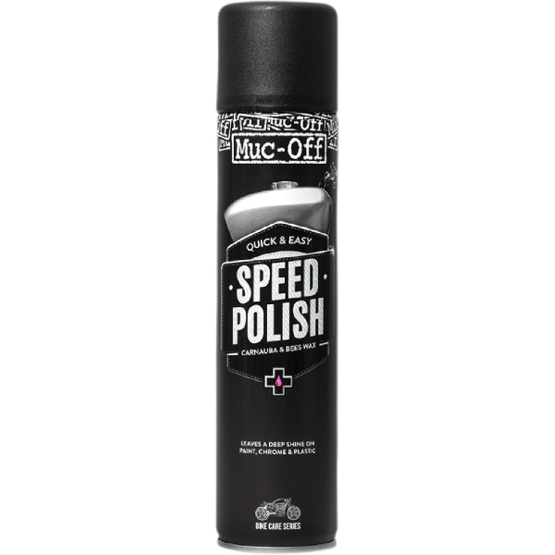 Muc-Off Speed Polish - 400ml - Front View of Can