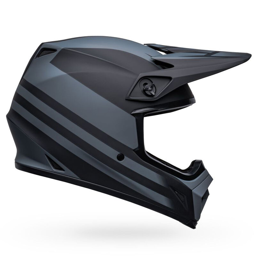 Bell MX-9 MIPS Disrupt Helmet Matte Black/Charcoal - Right Side View