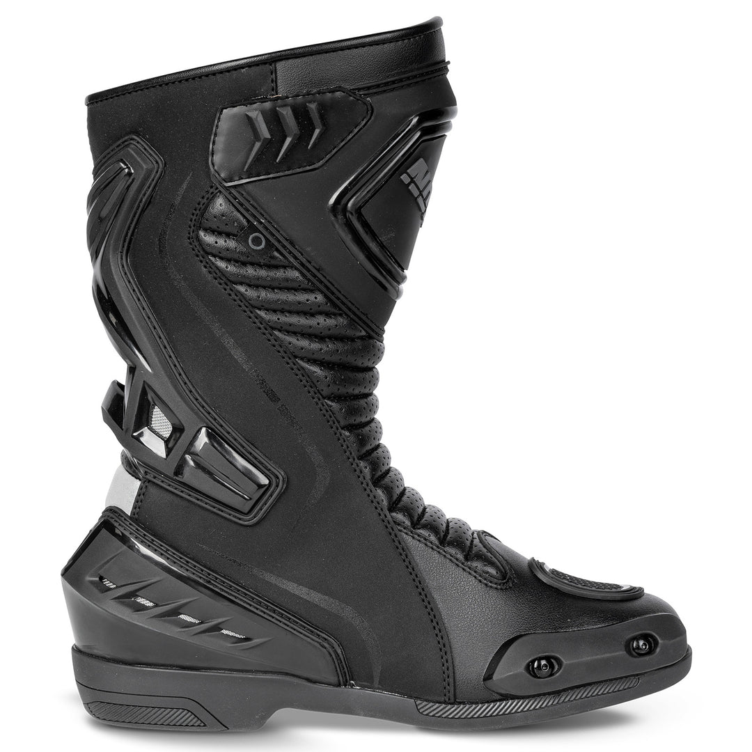 Noru Hakone Boots Black - Outer Side View