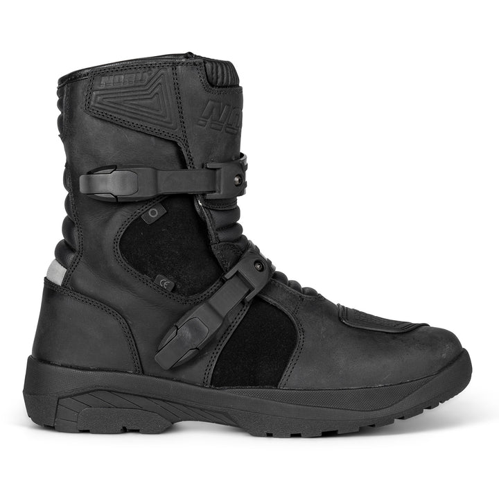 Noru Hakken Adventure Boots Black - Outer Side View of Right Boot